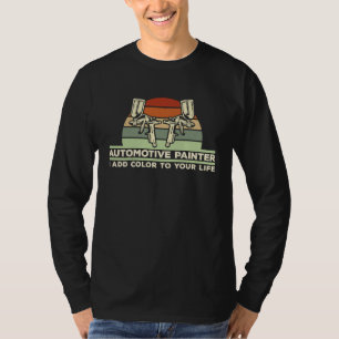 fordonsmålare bildäcklackerare karossreparatör t shirt