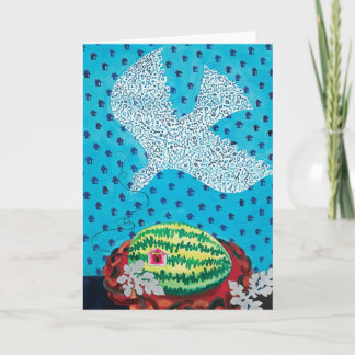 Fördraghälsningkort av Catharine Kim Woodin Kort