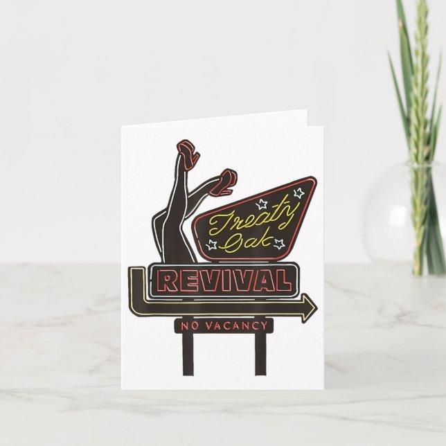fördragsjak Revival Kort (Framsida)