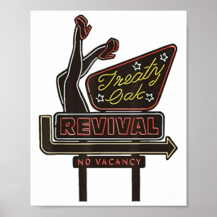 fördragsjak Revival Poster