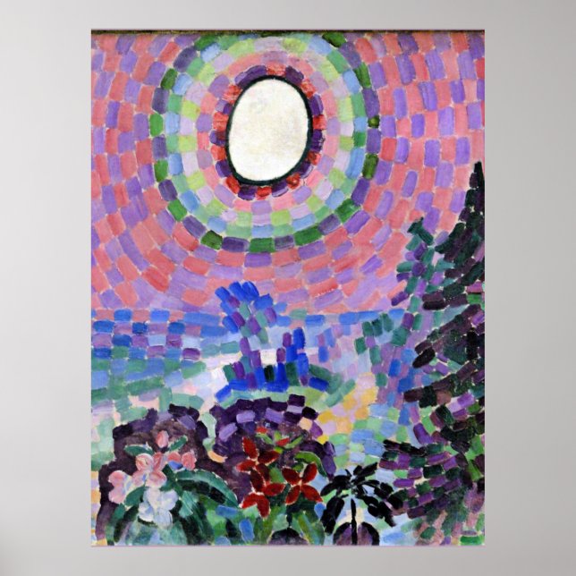 Fördröjning - Liggande med disk. Poster (Framsidan)