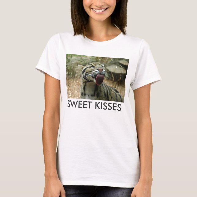 Fördunklad Leopard T-shirt (Framsida)