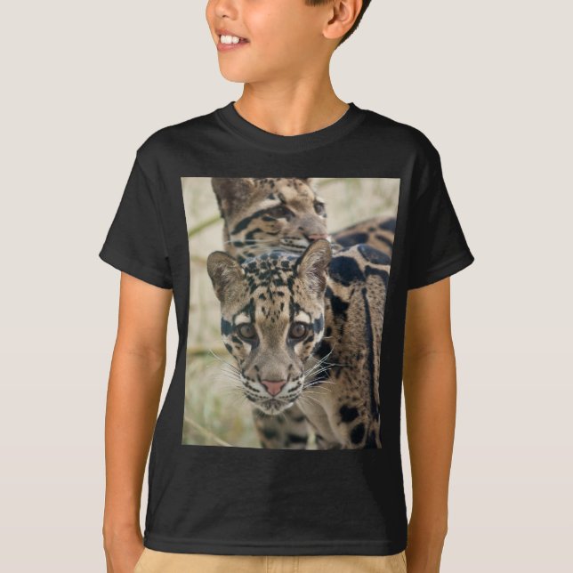 Fördunklade leopards tee shirt (Framsida)
