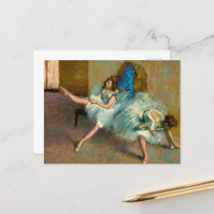 Före Ballet av Edgar Degas Vykort