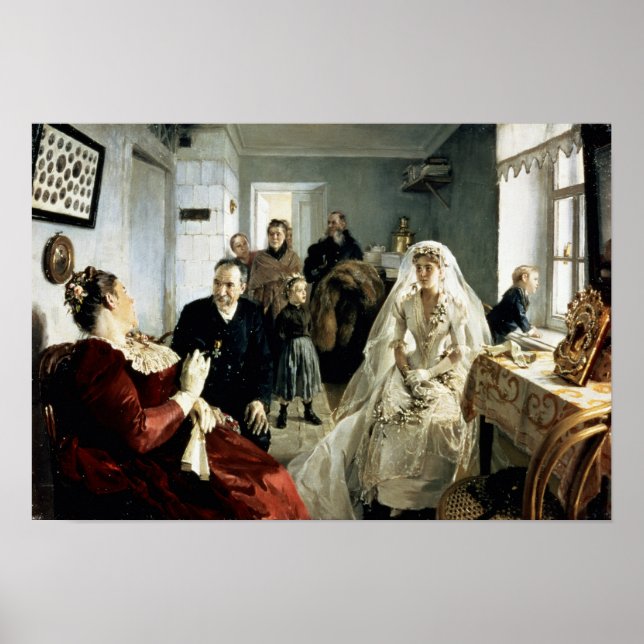 Före Bröllop, 1880-talet Poster (Framsidan)