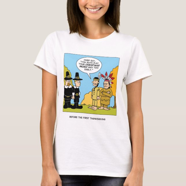 Före den första Thanksgivingen Tröja (Framsida)