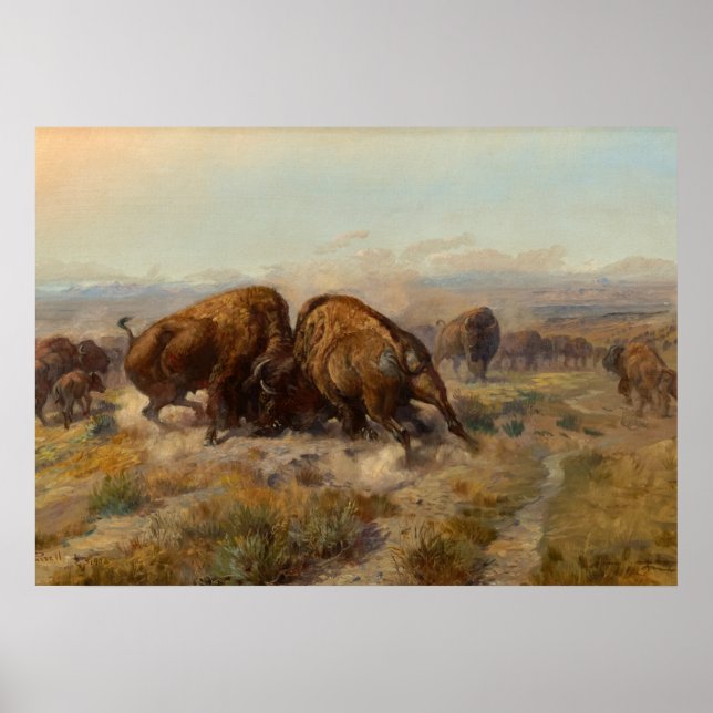 Före den vita mannen kom 1903 av Charles Russell Poster (Framsidan)