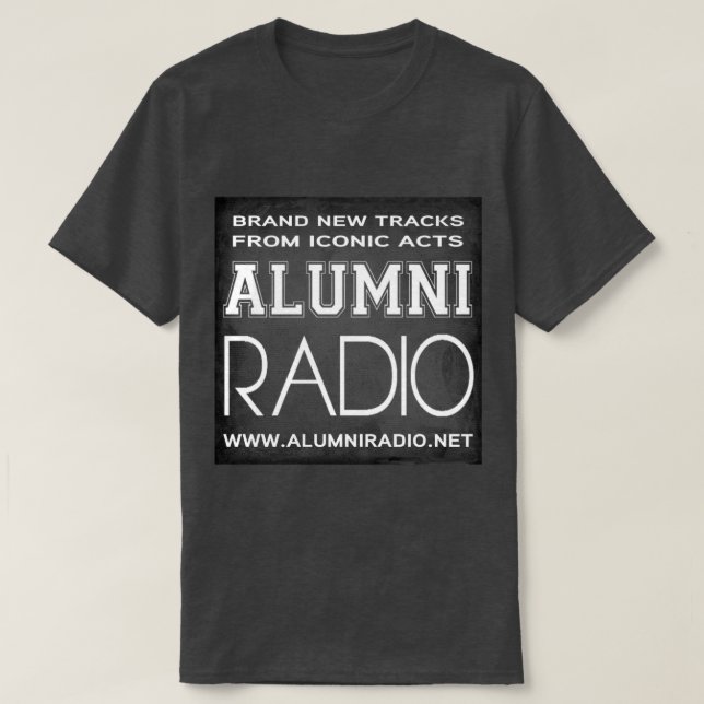 Före detta elev radiosände "den Iconic " T-tröja, T-shirt (Design framsida)