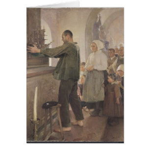 Före detta Voto, 1898 Hälsningskort