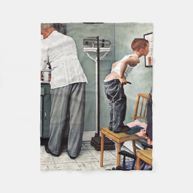 Före eller på Doktor Fleecefilt (Framsidan)