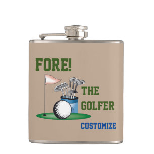 Före Golfer vinylkolven Fickplunta