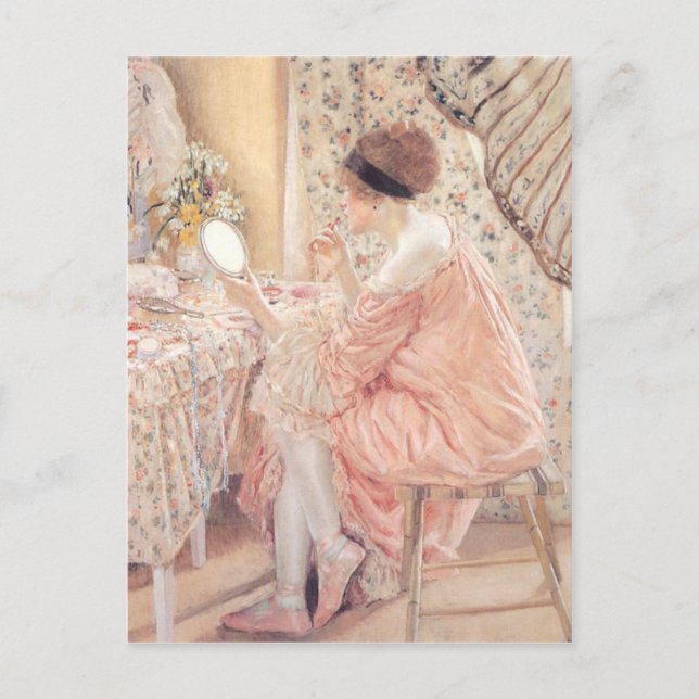 Före hennes utseende i detaljerat vykort (Framsida)