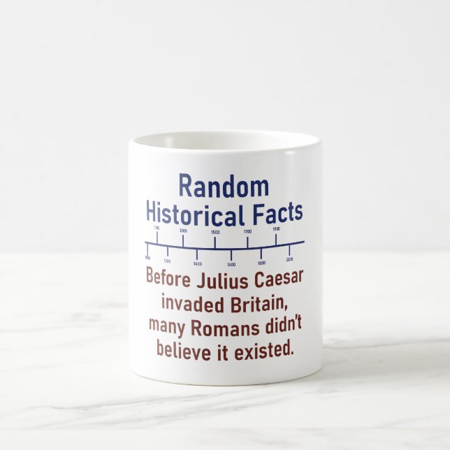 Före Julius Caesar Invaded Britain - History Fa Kaffemugg (Center)