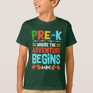 FÖRE-K DÄR ÄVENTYR BÖRJAR A+B=C T SHIRT