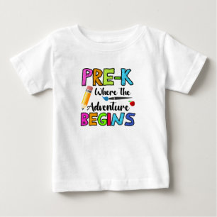Före K där Äventyr börjar T Shirt
