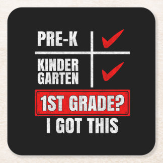 FÖRE-K KINDERGARTEN 1ST KLASS? JAG HAR DETTA UNDERLÄGG PAPPER KVADRAT