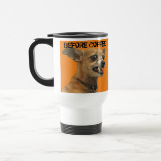 Före kaffe efter kaffe Carlos Chihuahua Resemugg