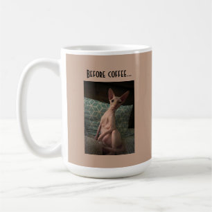 Före kaffe...Efter kaffe Kaffemugg