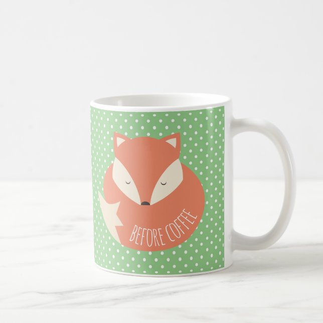 Före kaffespipräv och akvakuumräv kaffemugg (Höger)