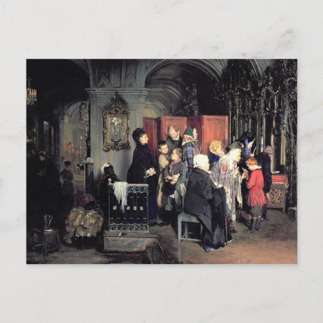 Före konferensen 1877 vykort (Framsida)