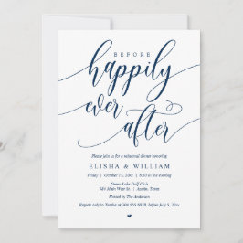 Före lyckligtvis allt efter, repetitionsmiddag inbjudningar