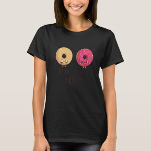 Före Makeup Doughnut Donut Coola Cute Funny T Shirt
