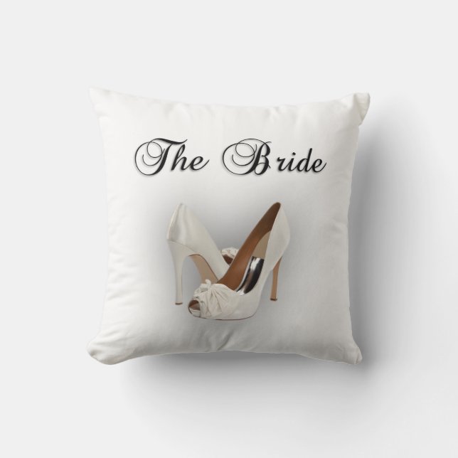 Före och efter Bröllop Kudde (Framsida)