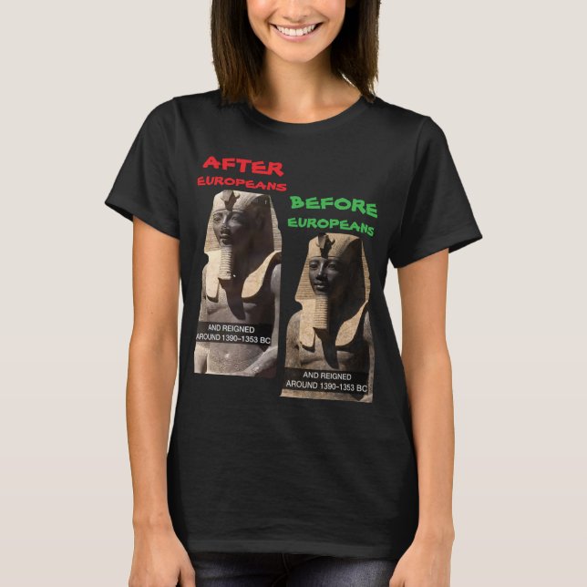 FÖRE OCH EFTER EUROPEANER 1X001 T-Shirt (Framsida)