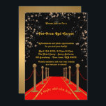 Före-Prom-inbjudan, före-Prom,röd-matta,15,16 Inbjudningar<br><div class="desc">Före prom-inbjudan,  före prom,  röd-matta, 15, 16, 17, 18th, Quinceanera,  Sweet-sexton, Gatsby stil,  svart,  Guld, Elegant, OSA inklusive baksida</div>