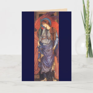 Före Raphaelite Angel julkort Helgkort