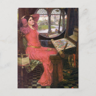 Före Raphaelite vykort av John William Waterhouse
