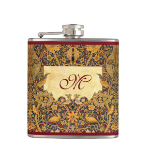 Före Raphaelite Wm. Morris ANPASSADE MONOGRAM Fickplunta