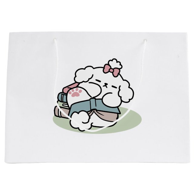 Före sängtiden med min Valp - Bok och Hund älskare (Framsidan)