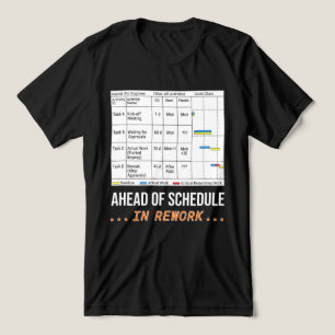 Före schemat, men bara i Rework! T Shirt