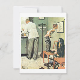Före Shot 1958 Norman Rockwell Julkort