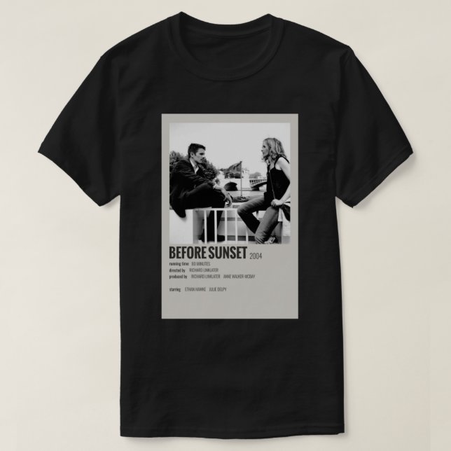 Före solnedgång (2004) t shirt (Design framsida)