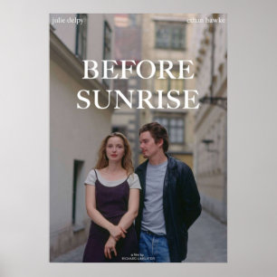 Före soluppgång poster