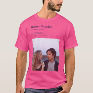 Före Soluppgången (1995) Richard Linklater Movie T Shirt