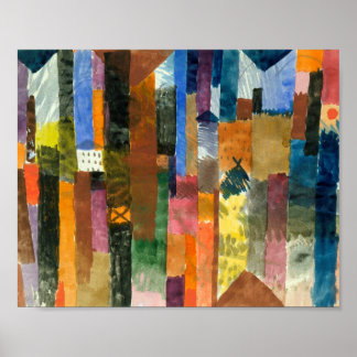 Före staden: Paul Klee 1915 Poster