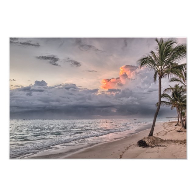 Före storm fototryck (Framsidan)