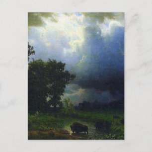 Före Stormen av Bierstadt Vykort