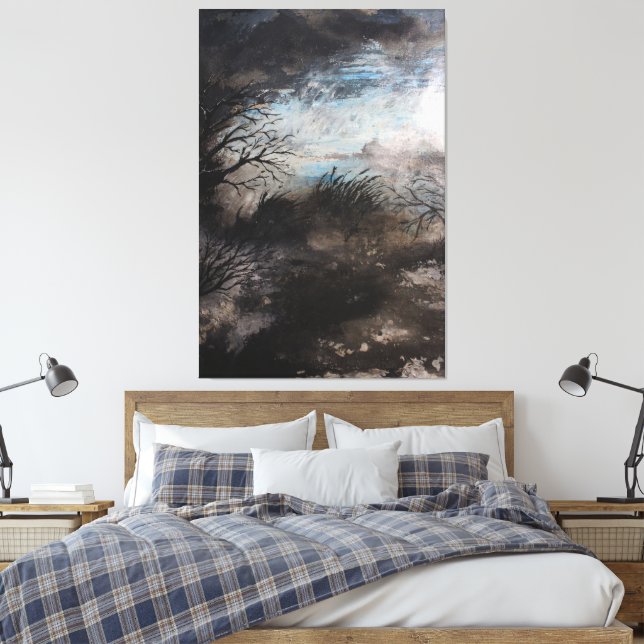 Före stormen canvastryck (Insitu (sovrum))