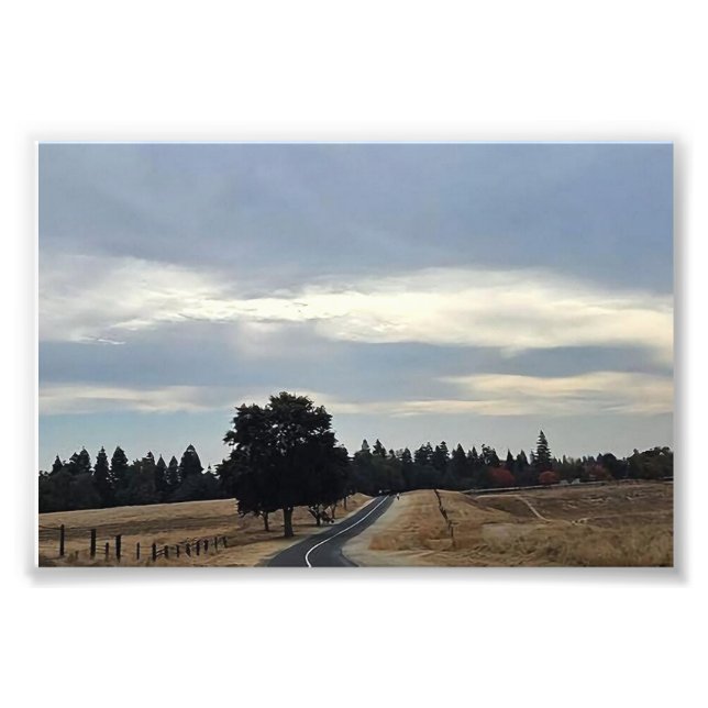 Före stormen fototryck (Framsidan)