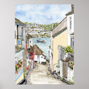"Fore Street (Polruan)" Poster