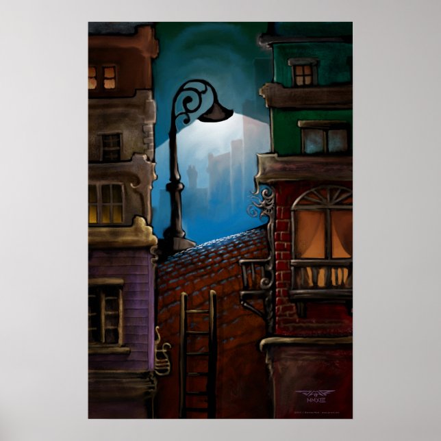 Före Tåg av J. Matthew Root Poster (Framsidan)