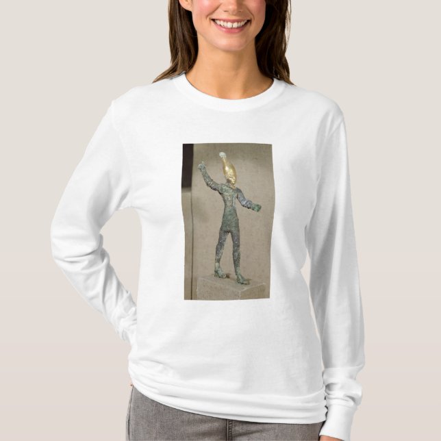 Förebild av gudbaalen, från Ugarit, Syrien T Shirt (Framsida)