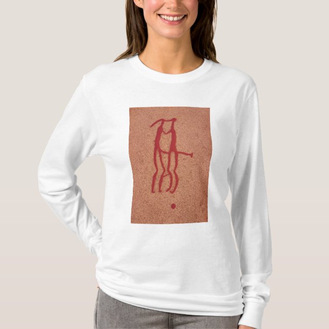 Förebilden kopplar ihop tee shirt (Framsida)