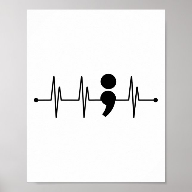 Förebyggande åtgärder Mental Health Awareness Gift Poster (Framsidan)