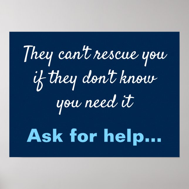 Förebyggande av antidepressionssjälvmord poster (Framsidan)