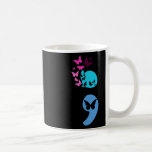 Förebyggande av artsi Semiolon Butterfly Suicide P Kaffemugg<br><div class="desc">Förebyggande av artsi Semiolon Butterfly Suicide Prevention</div>